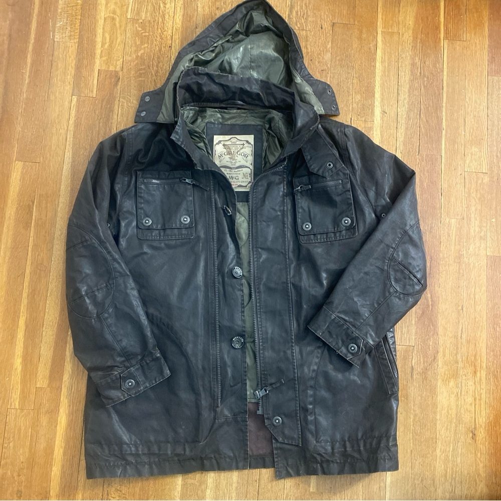 Vintage McGregor Jacket Mens Size 56 Poplin Bomber Field USA'Men’s XXL